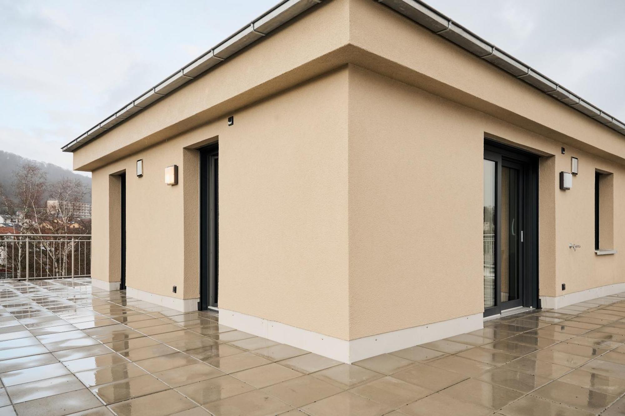 Moderne Apartments Mit Highspeed-Wlan Und Gratis-Tiefgarage Ihr Perfekter Rueckzugsort Nahe Dem Zentrum Und Der Therme I Barrierearm บาดคิสซินเงิน ภายนอก รูปภาพ