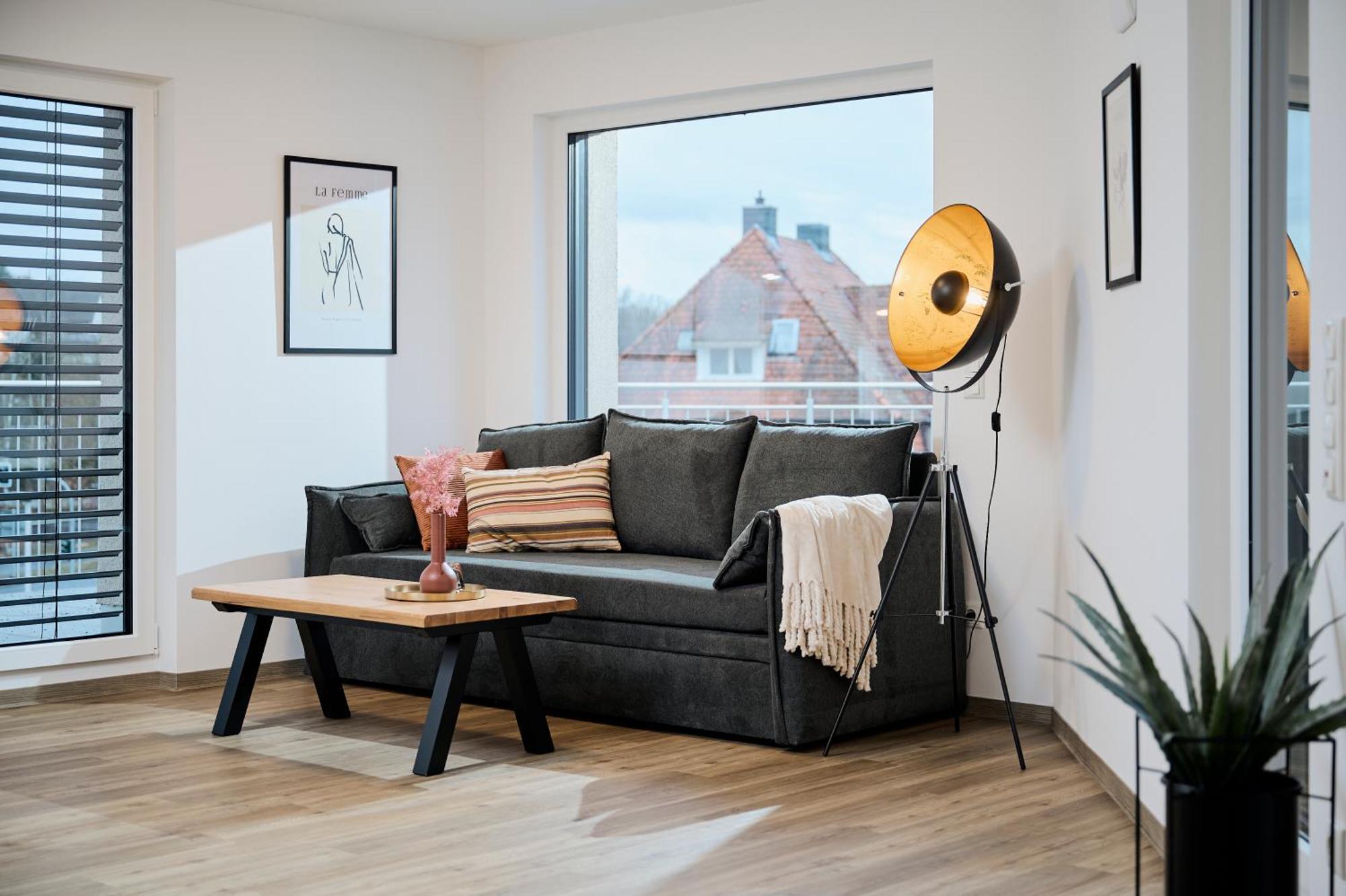 Moderne Apartments Mit Highspeed-Wlan Und Gratis-Tiefgarage Ihr Perfekter Rueckzugsort Nahe Dem Zentrum Und Der Therme I Barrierearm บาดคิสซินเงิน ภายนอก รูปภาพ