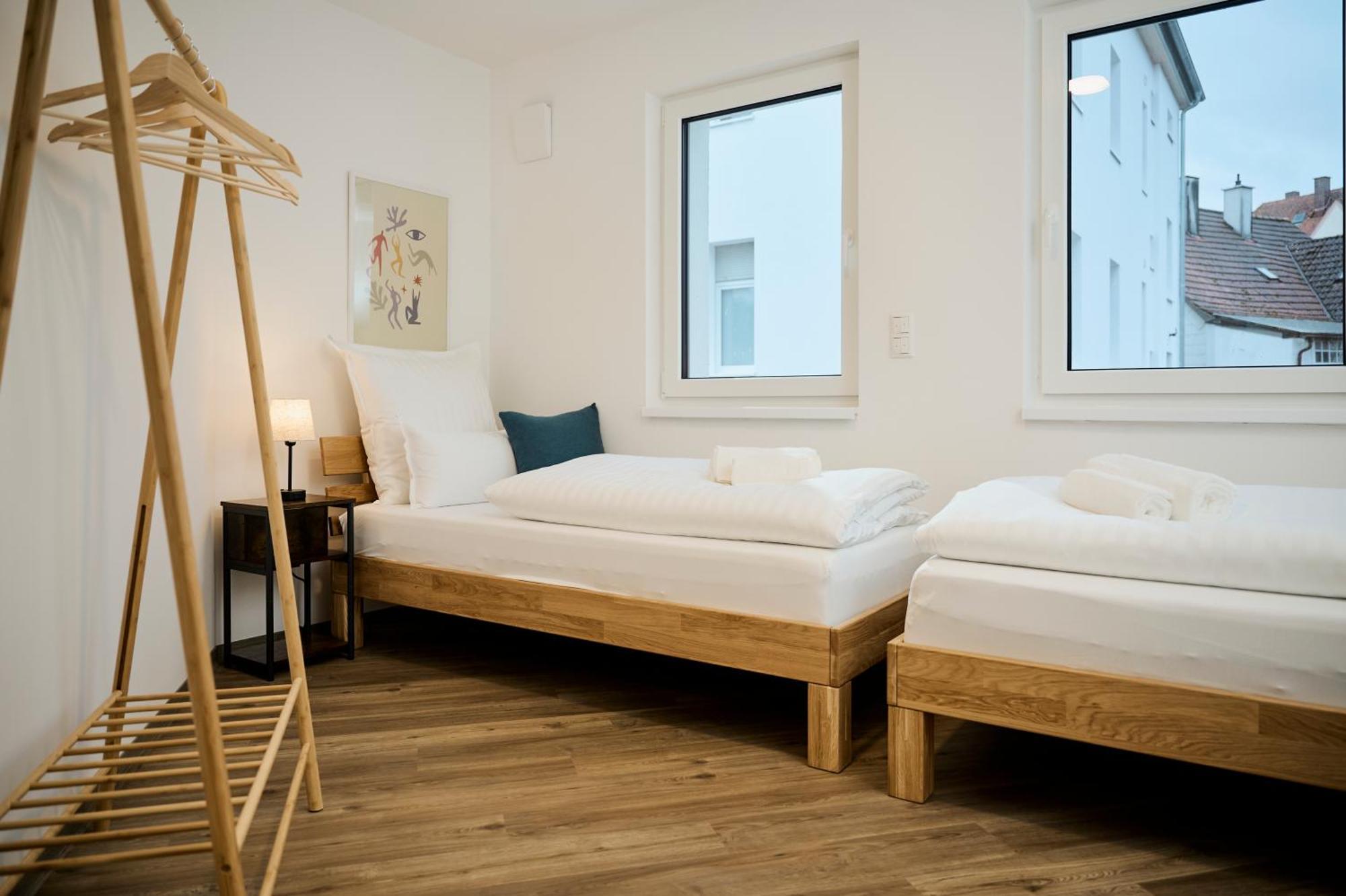 Moderne Apartments Mit Highspeed-Wlan Und Gratis-Tiefgarage Ihr Perfekter Rueckzugsort Nahe Dem Zentrum Und Der Therme I Barrierearm บาดคิสซินเงิน ภายนอก รูปภาพ
