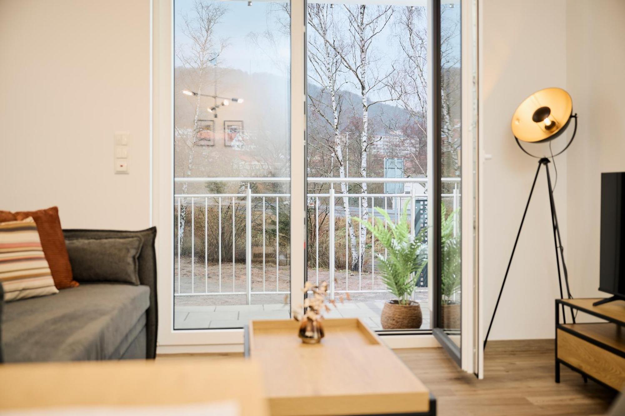 Moderne Apartments Mit Highspeed-Wlan Und Gratis-Tiefgarage Ihr Perfekter Rueckzugsort Nahe Dem Zentrum Und Der Therme I Barrierearm บาดคิสซินเงิน ภายนอก รูปภาพ